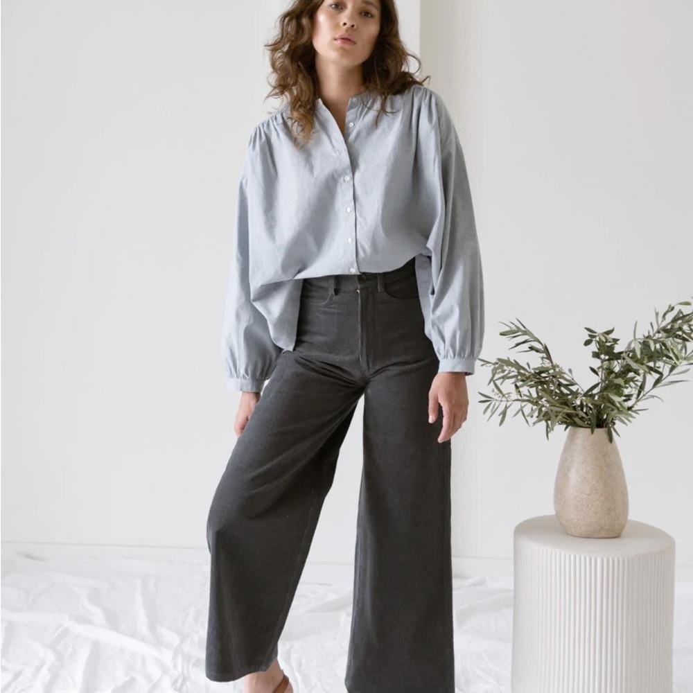 Laude the Label High Rise Pant Mineral Cord